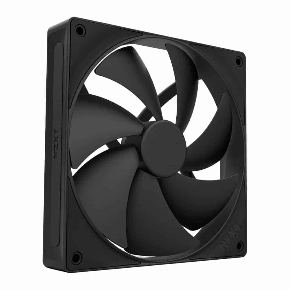 (image for) NZXT F140P V2 Black Static Pressure Single 140mm PWM Fan